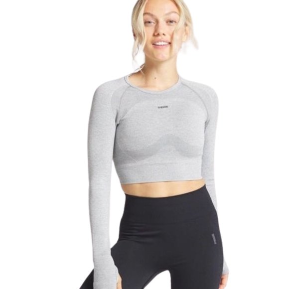 Gymshark Flex Sport Long Sleeve Crop Top - Picture 1 of 8